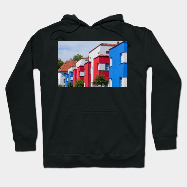 Settlement, Italian garden, Bauhaus, Bauhaus style, Celle, Lower Saxony, city Hoodie by Kruegerfoto